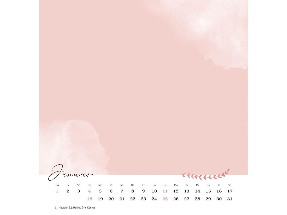 HEYE Calendario creativo 2026 23513+26 Glücksmomente 16x16.5cm (9783756412266)