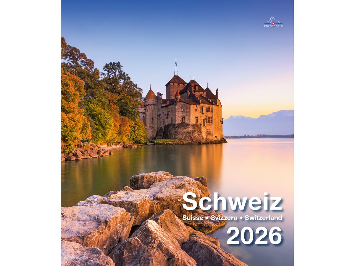 CALENDARIA Bildkalender 2026 9783036205359 Schweiz ML 21x24cm (9783036205359)