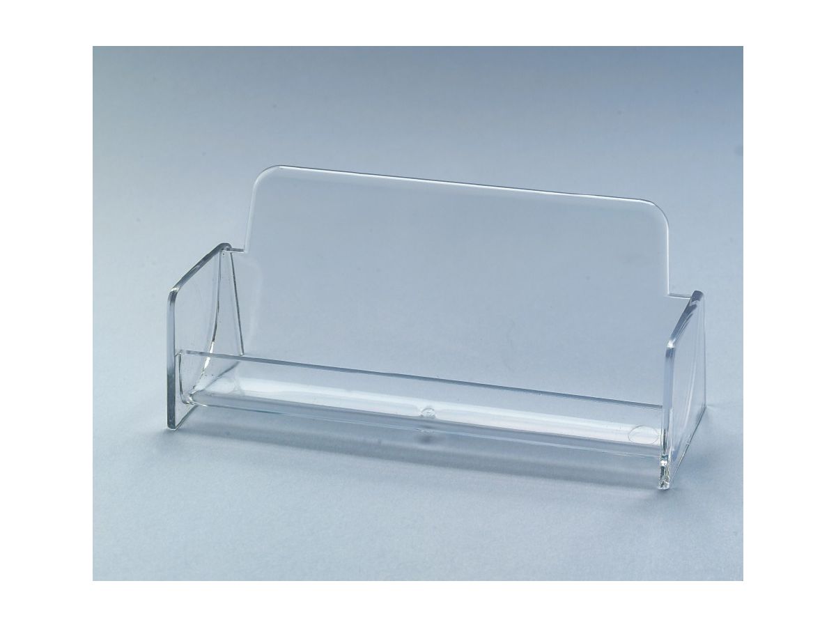 SIGEL Espositore per bigl. da visita VA120 trasp., per 50 bigl. 97x85mm (4004360934278)