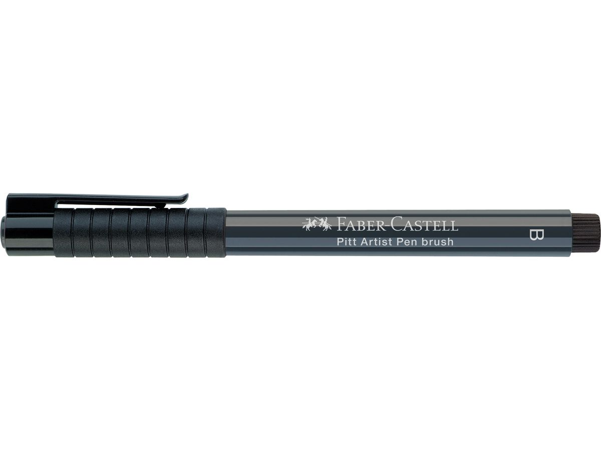 FABER-CASTELL Pitt Artist Pen Brush 2.5mm 167435 cold grey VI (4005401674351)