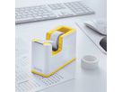 LEITZ Tape Dispenser WOW 19mmx33m 5364-10-16 bianco/giallo (4002432122127)