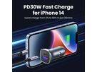 UGREEN Fast Car Charger 30W 40858 USB-C PD+USB-A QC (6957303848584)
