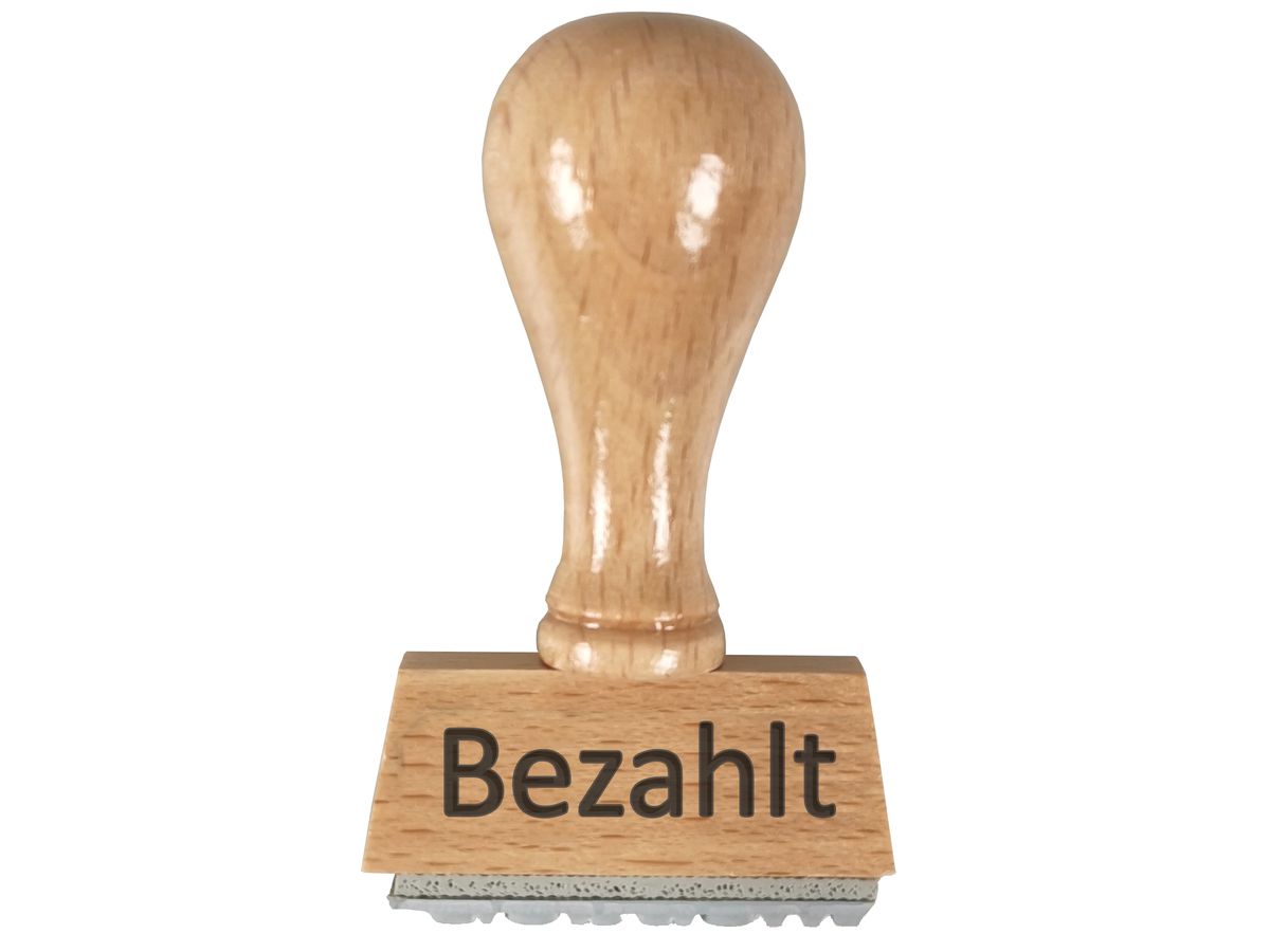 NEUTRAL Timbre Bezahlt GS118751 gomme (7640118262247)