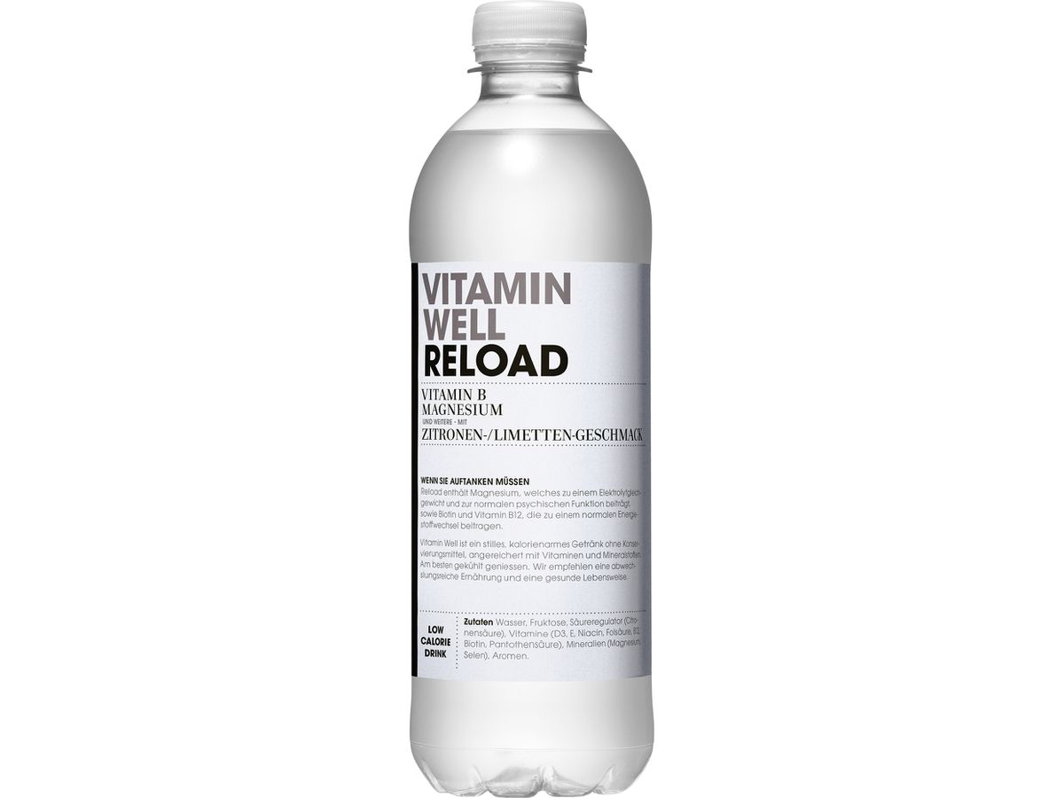 VITAMIN WELL Reload, Pet 3208 50 cl, 12 pcs. (7350042716388)
