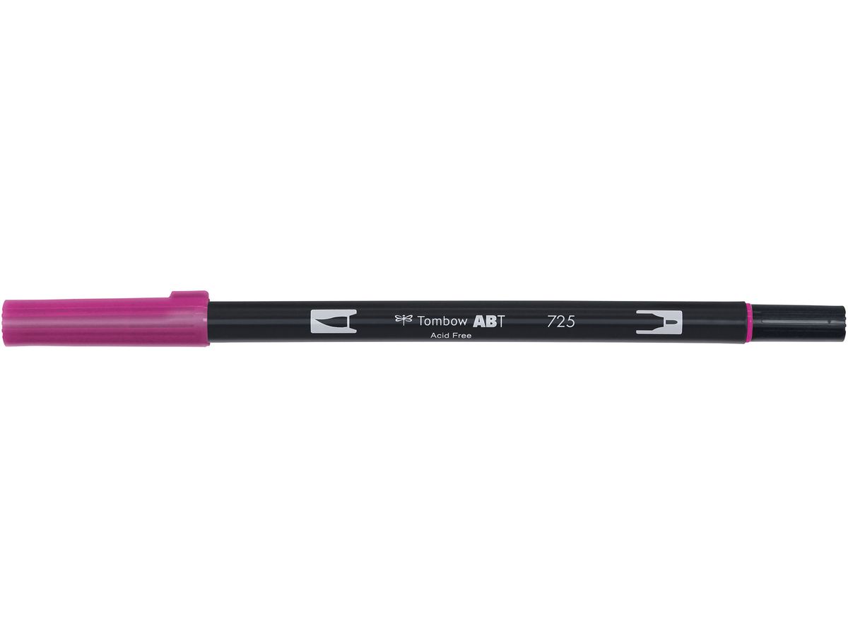 TOMBOW Dual Brush Pen ABT 725 rouge rhodamine (4901991901917)