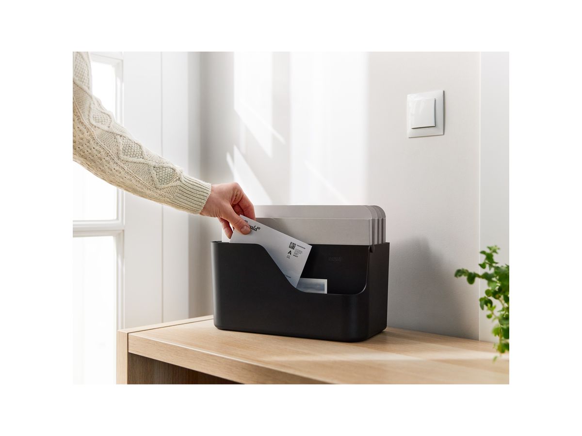 ROTHO Postbox MyPaper Plus 1064490001 16x29.5x35.6cm schwarz (7610859274281)