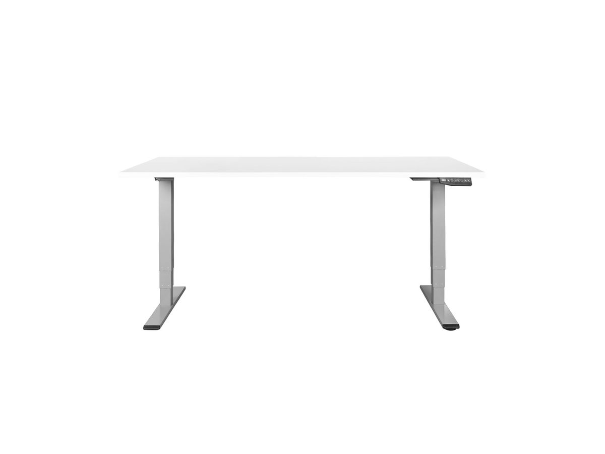 CONTINI Tavolo da uffico 160x80cm 101202 bianco/grigio, ET225E (9470101202008)