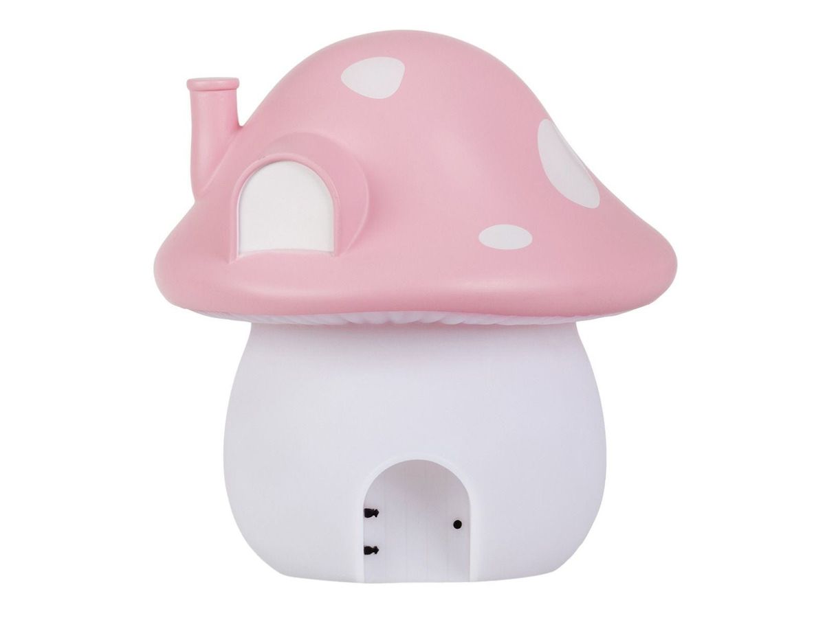ALLC Nachtlicht mit Sticker NLMUMC24 Mushroom pink 17x19x17cm (8719033869363)