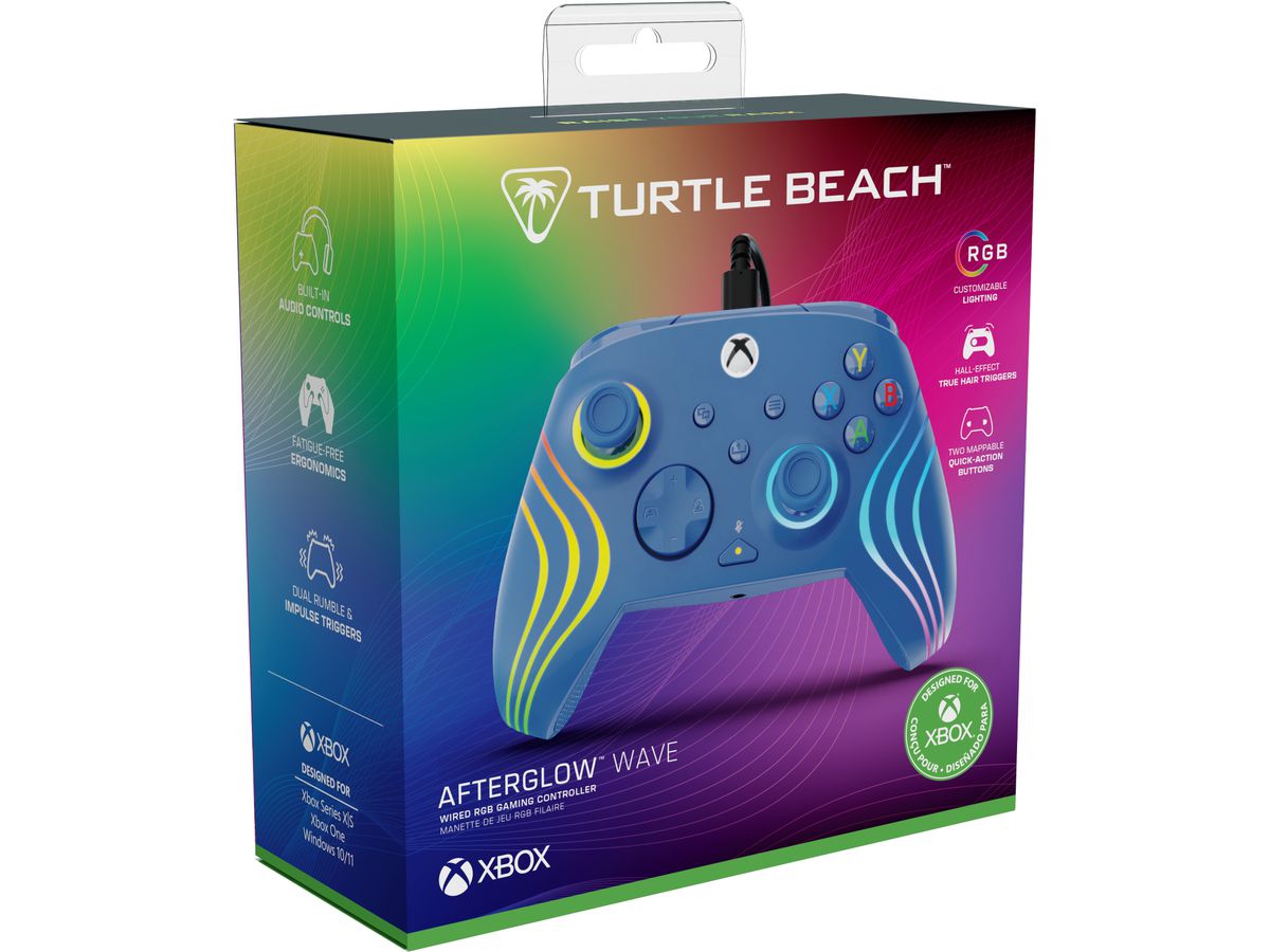 TURTLE BEACH Afterglow Wave Wired Ctrl. TBC-2002-25 Xbox SeriesX, Blue (0840454400090)