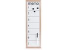 ZELLER Tableau magnét. Memo 20x60cm 11576 naturel (4003368115764)
