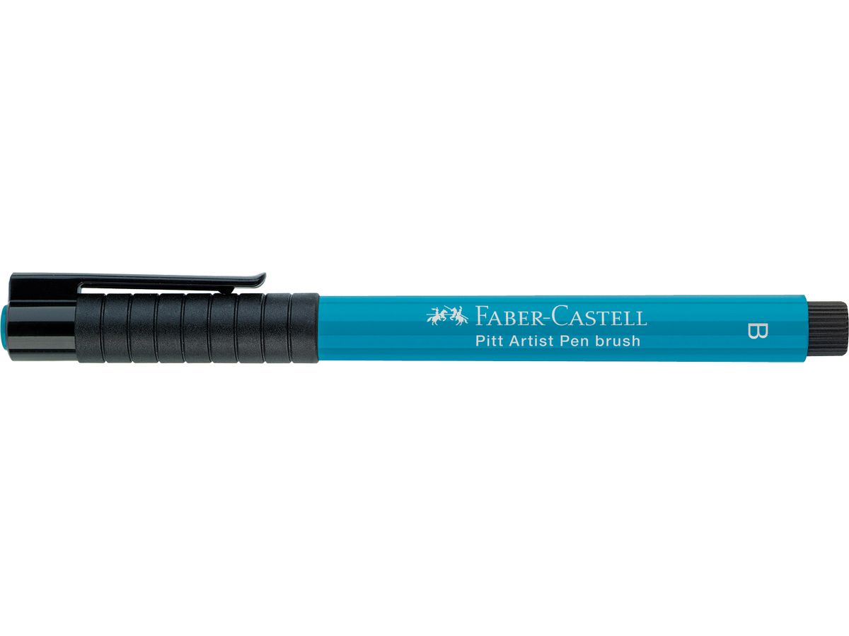 FABER-CASTELL Pitt Artist Pen Brush 2.5mm 167453 cobalt turquoise (4005401674535)