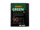 RHODIA Greenbook Carnet A5 119913C quad. 90g 160 f. (3037921199138)