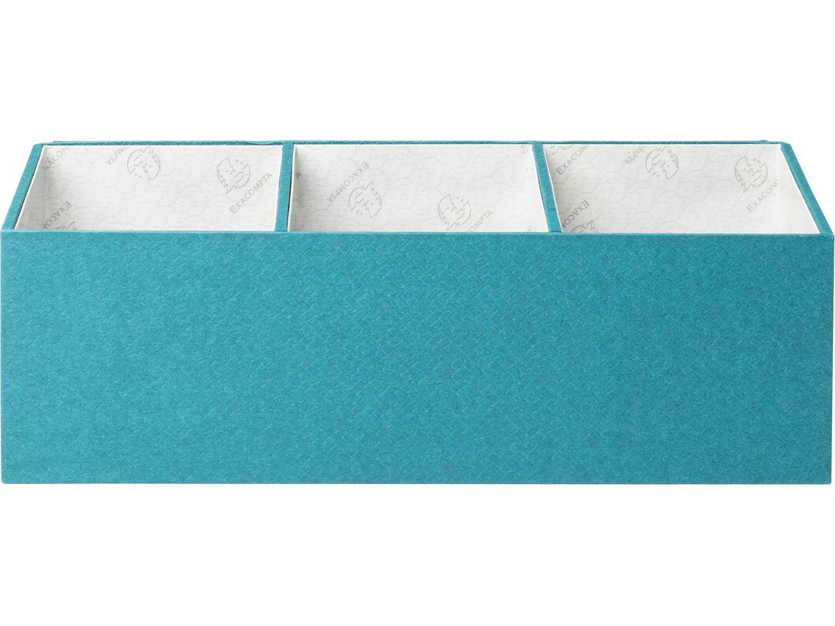EXACOMPTA Organ. de bureau OfficeByMe 68603E 4 compartiments, bleu (3130630686033)
