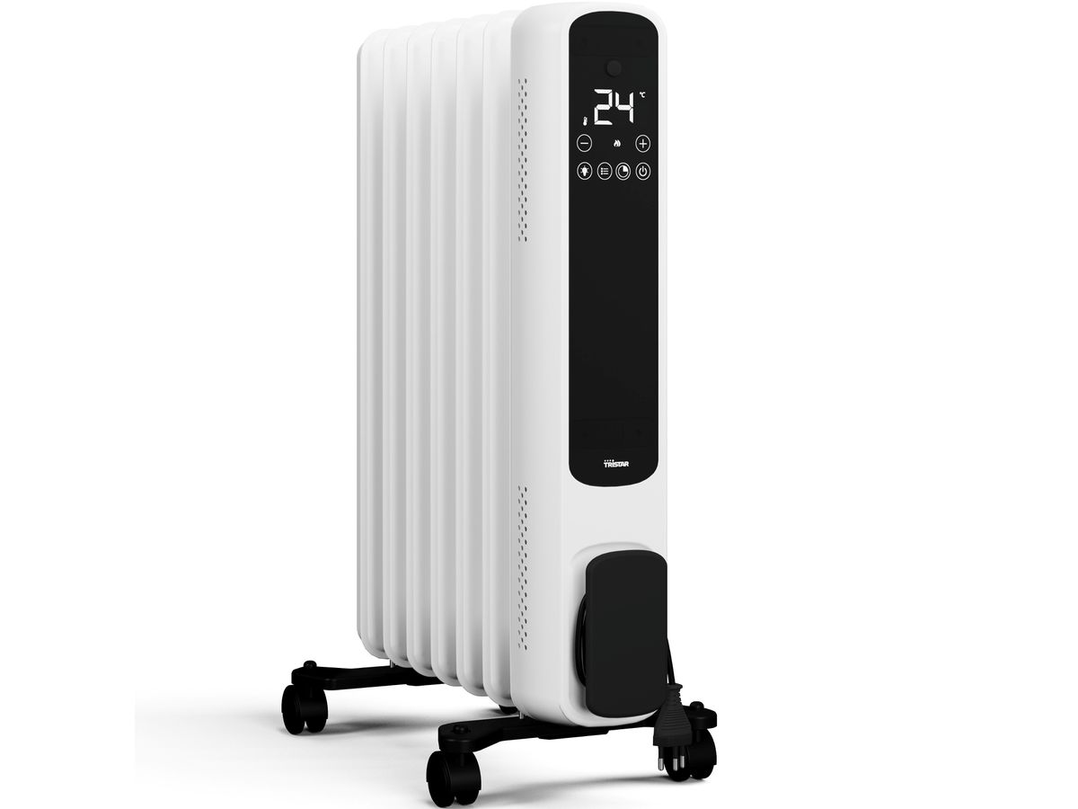 TRISTAR Elektro-Ölradiator 7 Rippen KA-5137 weiss, 1500W (8711658521862)