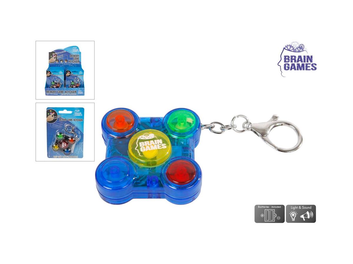 ROOST Gioco di memoria portachiavi 621366 3 ass. 5x5cm (8713219471128)