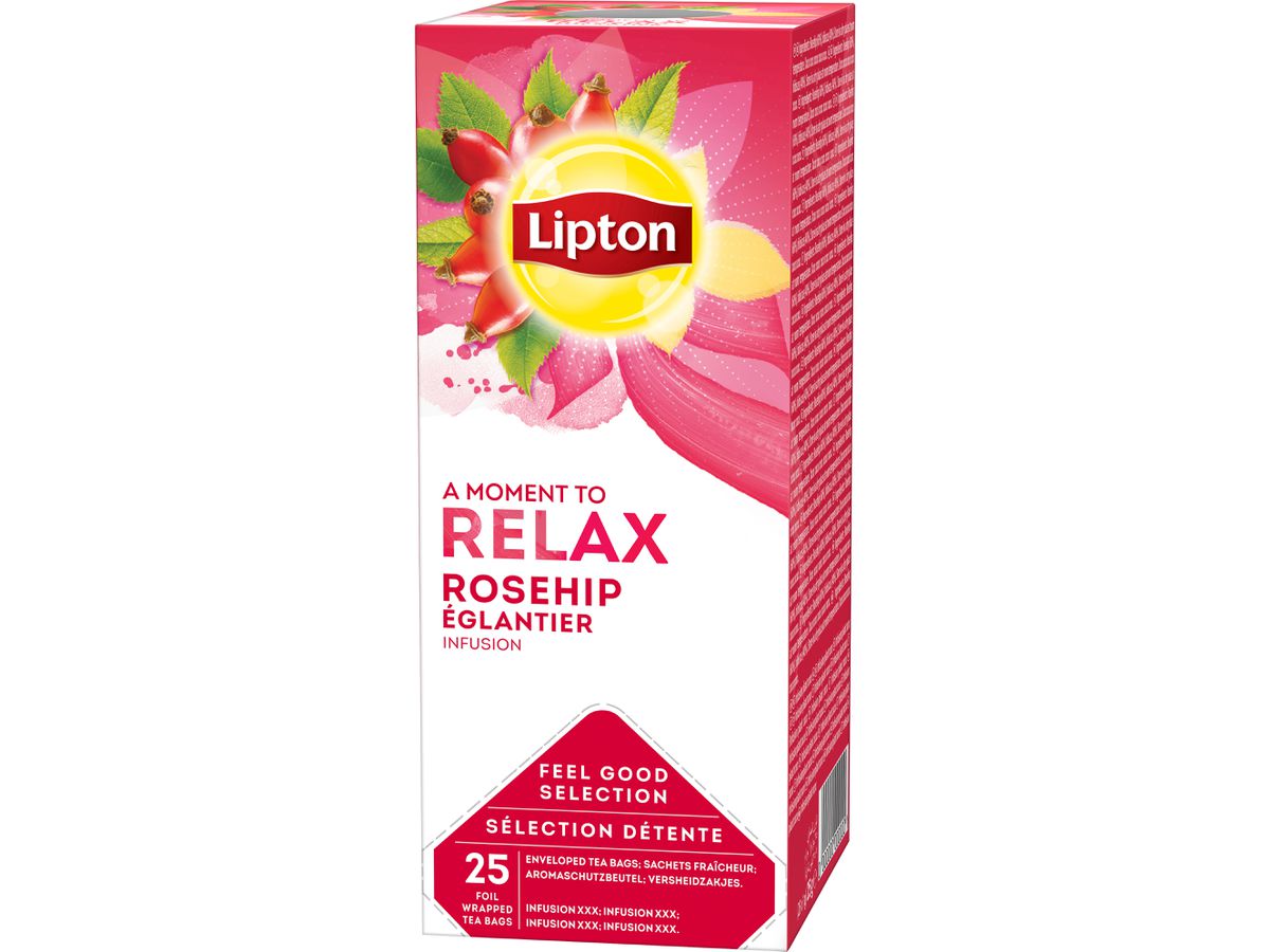 LIPTON Tè alla rosa canina 4000730 25 Borsa (8720608022427)