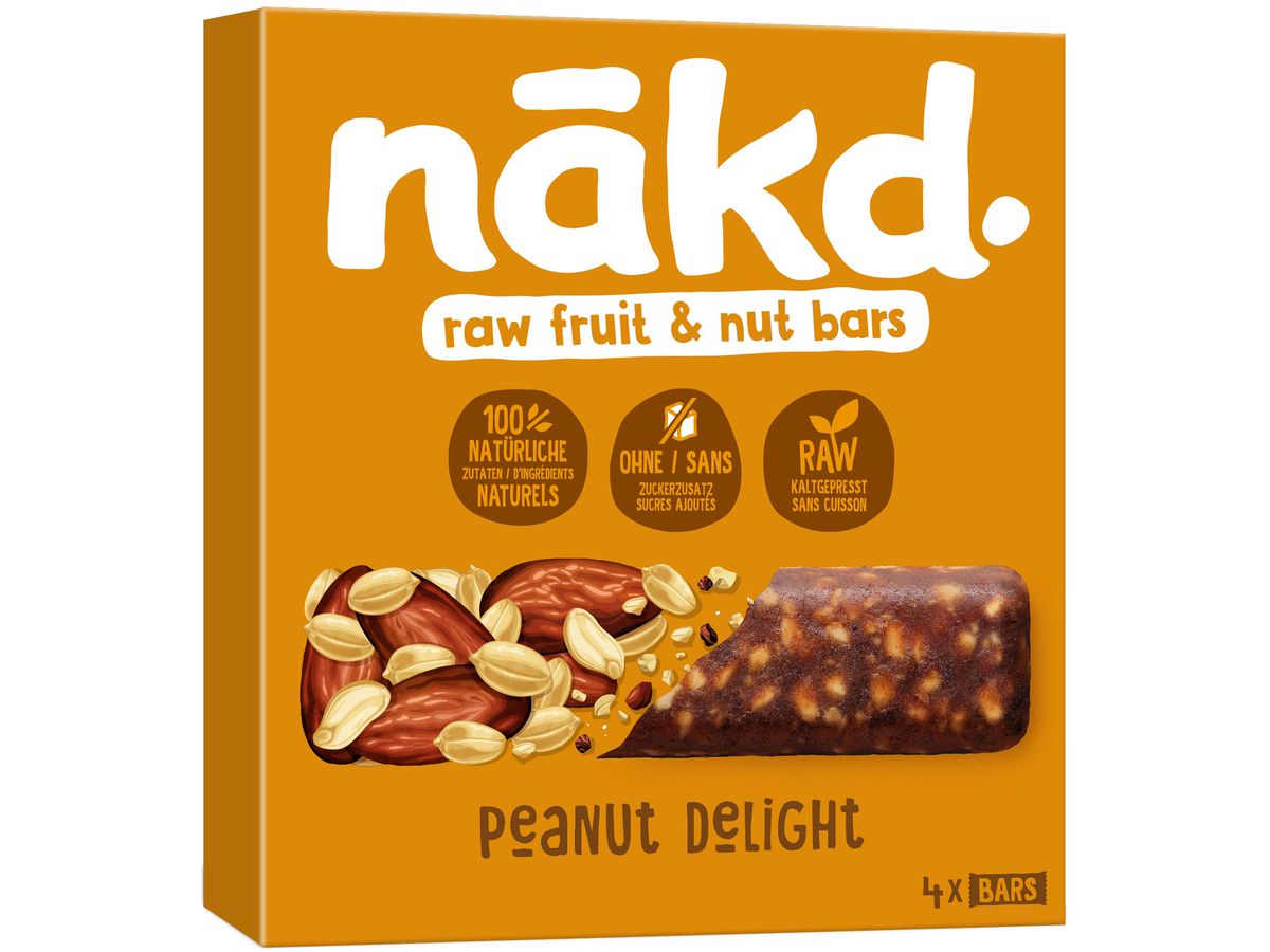 NAKD Delizia di arachidi 74509 4 pz. (5060088706862)