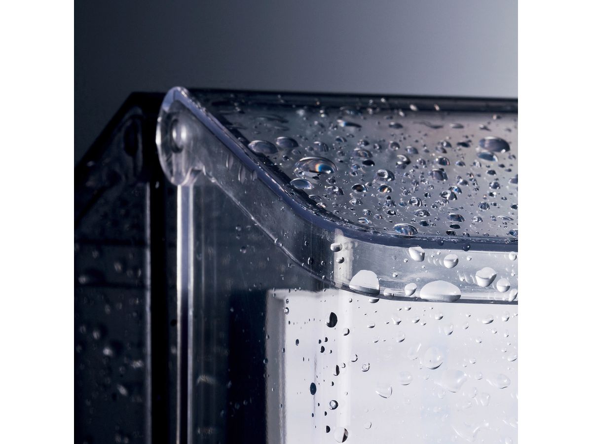 SIGEL Outdoor business card case LH326 glasklar,105x76x45mm (4004360831379)