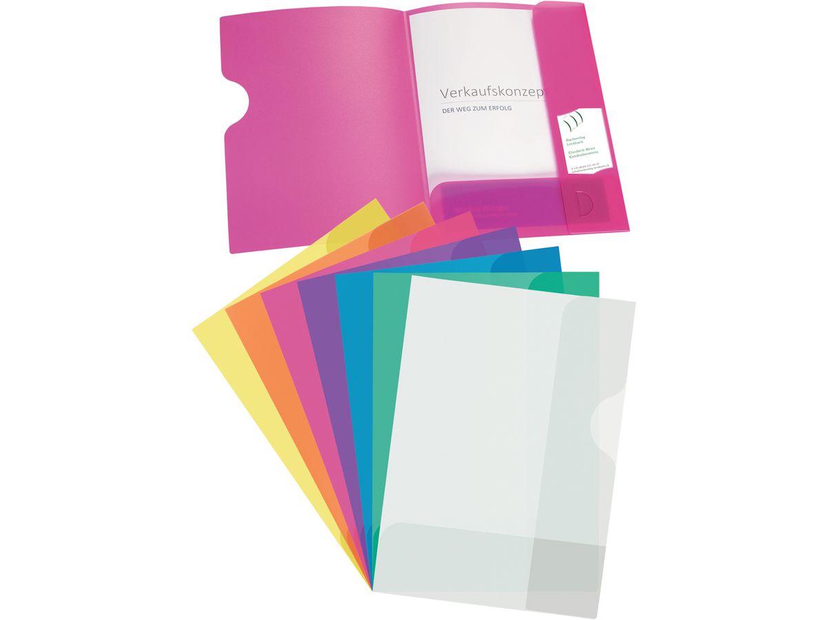 KOLMA Cartella presentazione Easy A4 10.005.33 berry (7611967100615)