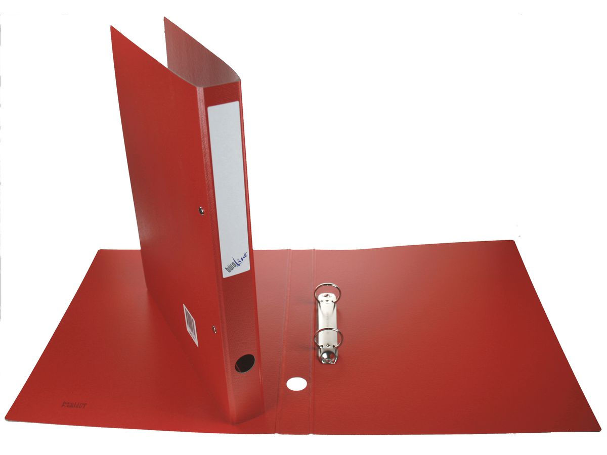 BÜROLINE Ringbuch 3cm 15140345PE1U rot 2-Ring A4 (7612532000231)