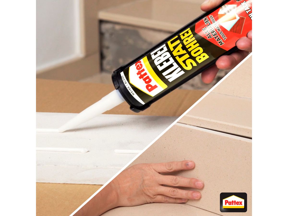 PATTEX Adesivo montaggio High Tack 45-900-357 biancho 440g (4057278006179)