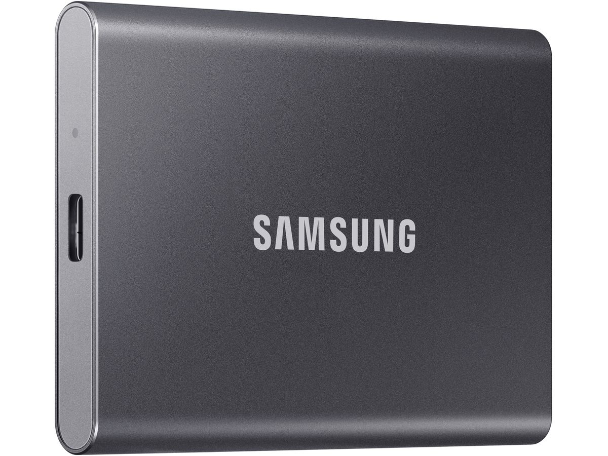 SAMSUNG SSD Portable T7 1TB MU-PC1T0T/WW USB 3.1 Gen. 2 Titan Grey ()