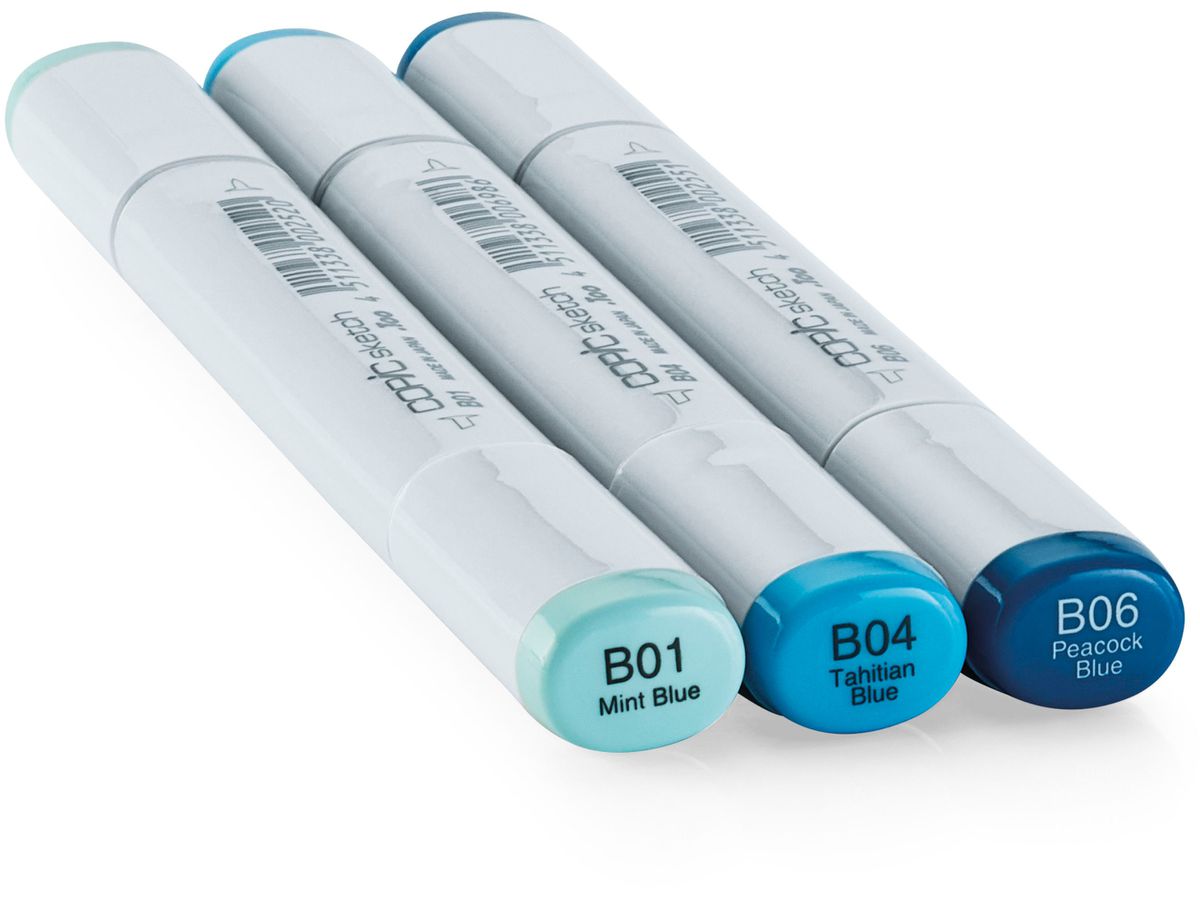COPIC Marker Sketch 21075656 Set Color Fusion 6, 3 Stück (4511338053577)