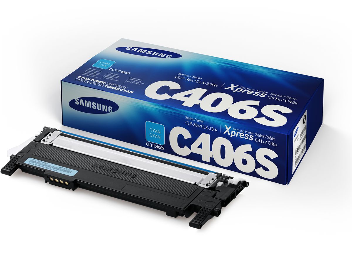 SAMSUNG Toner cyan ST984A CLP 360/CLX-3300 1000 pagine (0191628445493)