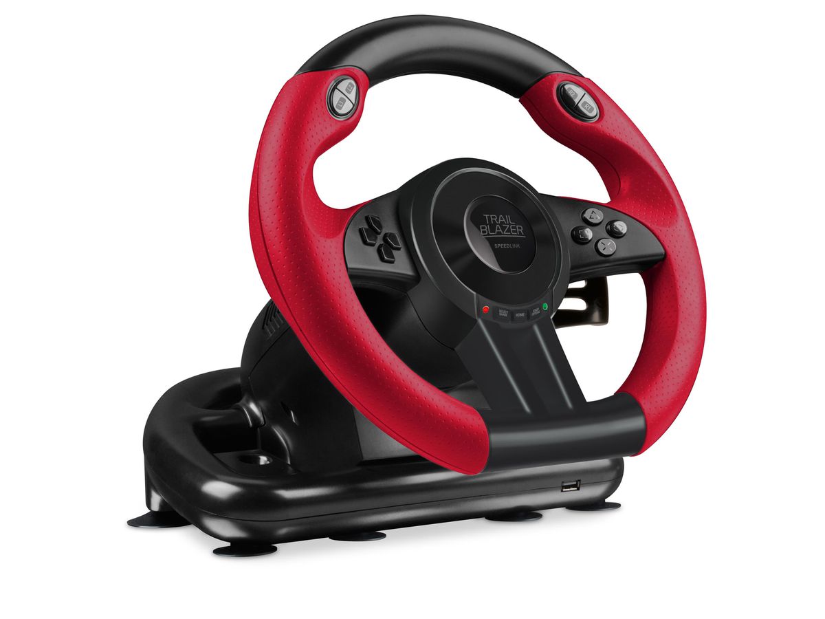 SPEEDLINK Racing Wheel TRAILBLAZER SL450500B Black for PS4/Xbox One/PS3 (4027301421743)