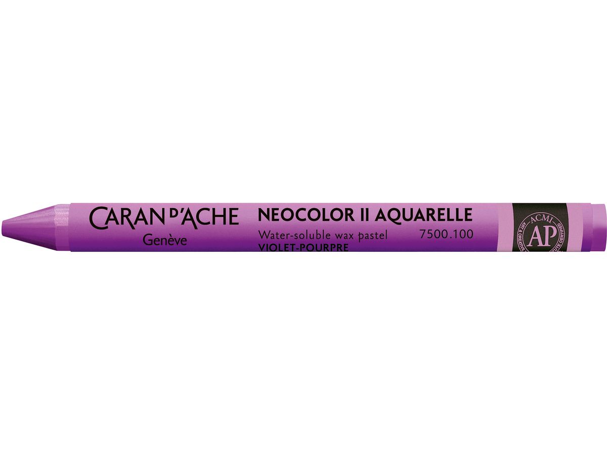 CARAN D'ACHE Pastelli a cera Neocolor II 7500.100 porpora (7610186271939)