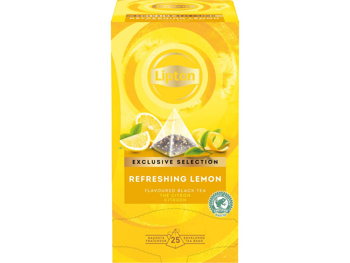 LIPTON Thé au citron 4071215 25 Pyramide (8720608020041)