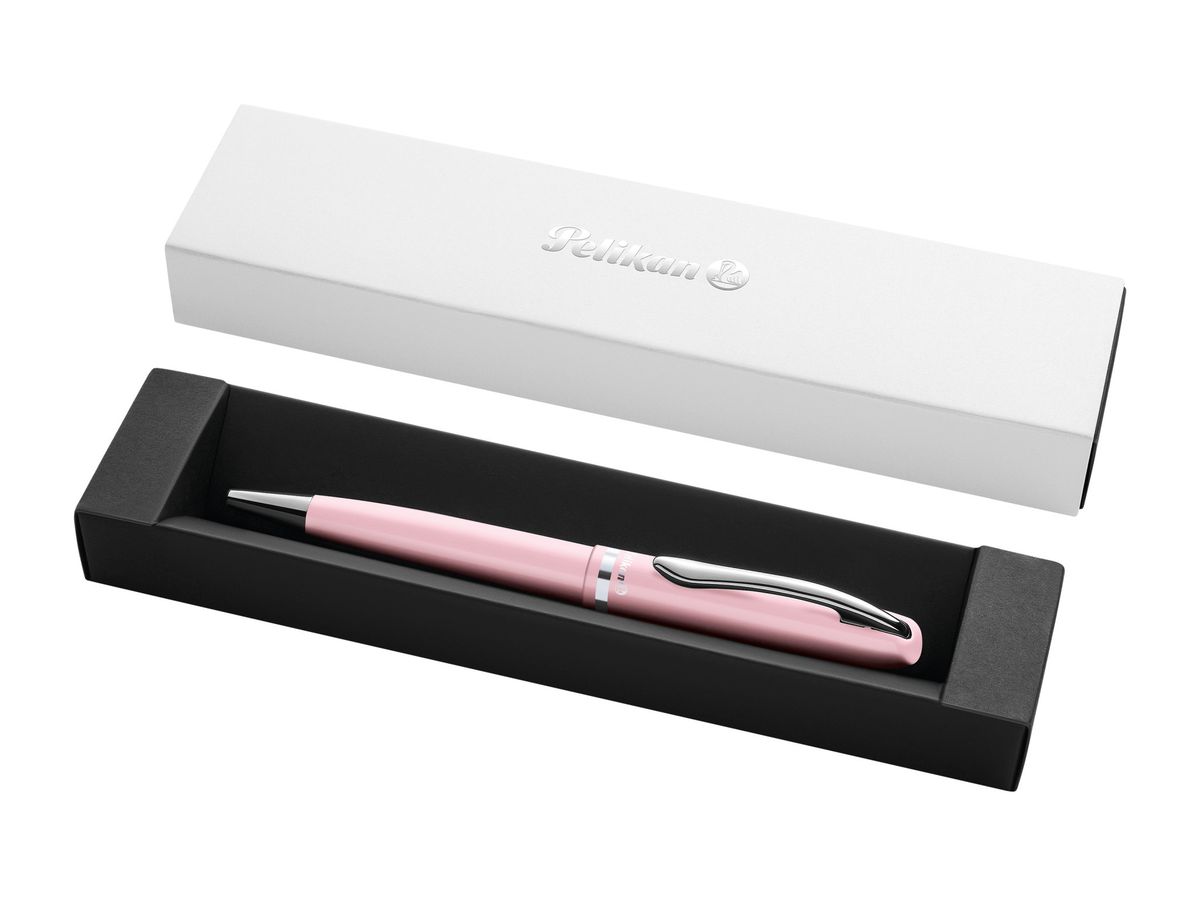 PELIKAN Stylo à bille Jazz Pastel M 827034 rose, métal (4012700827036)