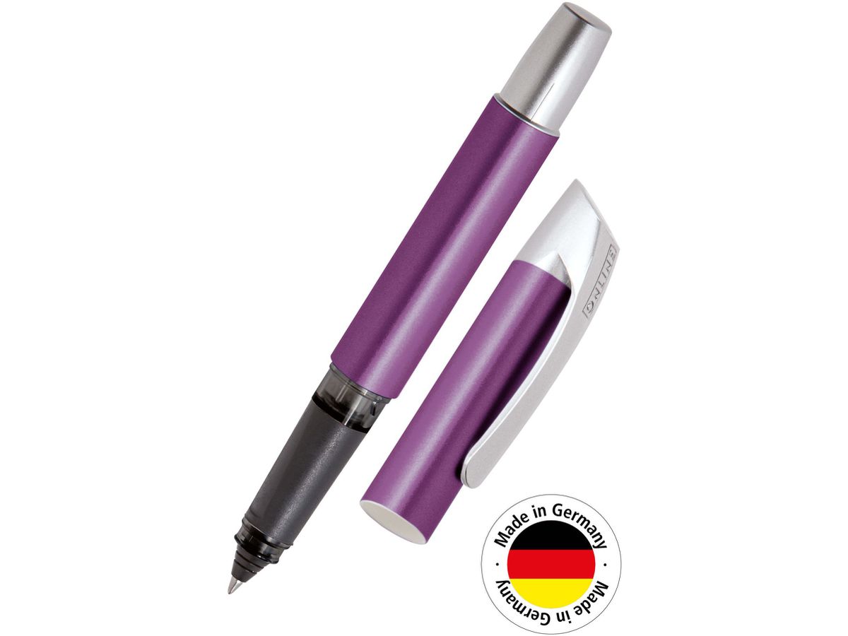 ONLINE Patrone Tintenroller 0.7mm 61327/3D Metallic Lilac, blau (4014421613271)