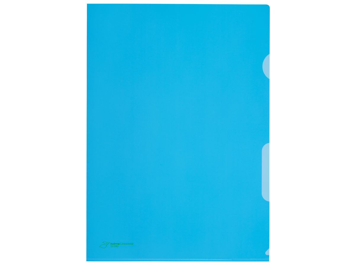 KOLMA Visa Dossier LineaVerde A4 59.880.05 blu, CopyResistant 100 pezzi (7611967591154)