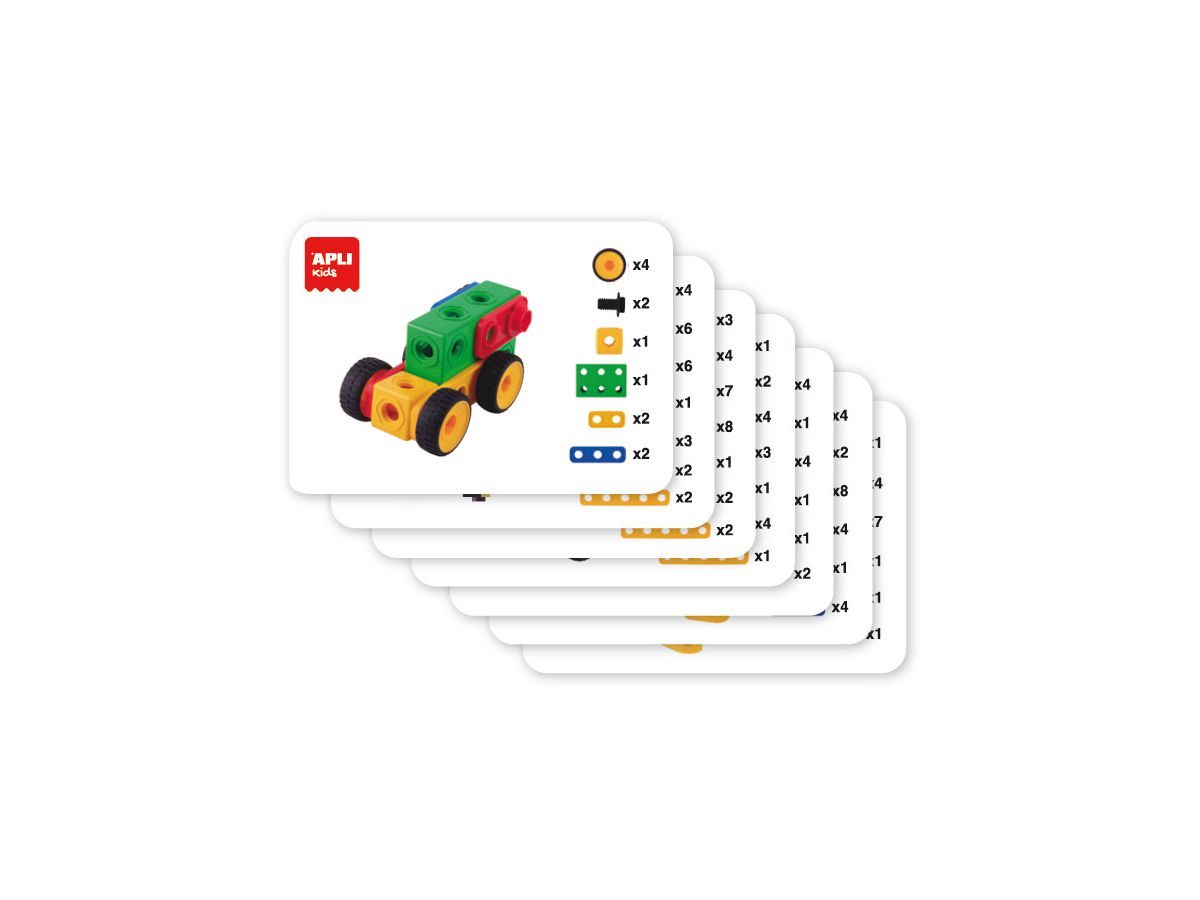 APLI KIDS Set di costruzioni ingegnere 19160 39 pezzi (8410782191605)