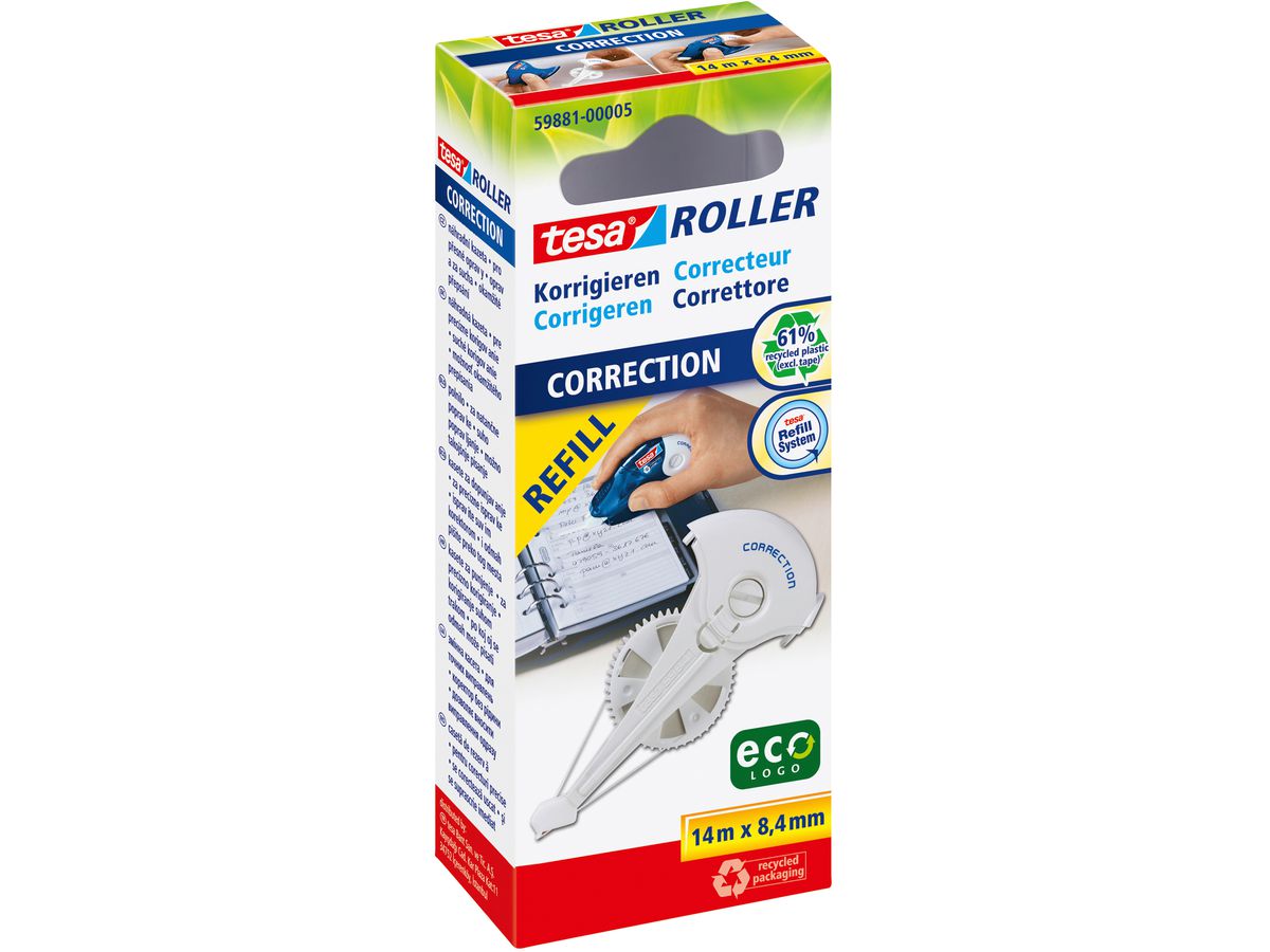 TESA Correttore roller Refill 598810000 8,4mmx14m (4042448110510)