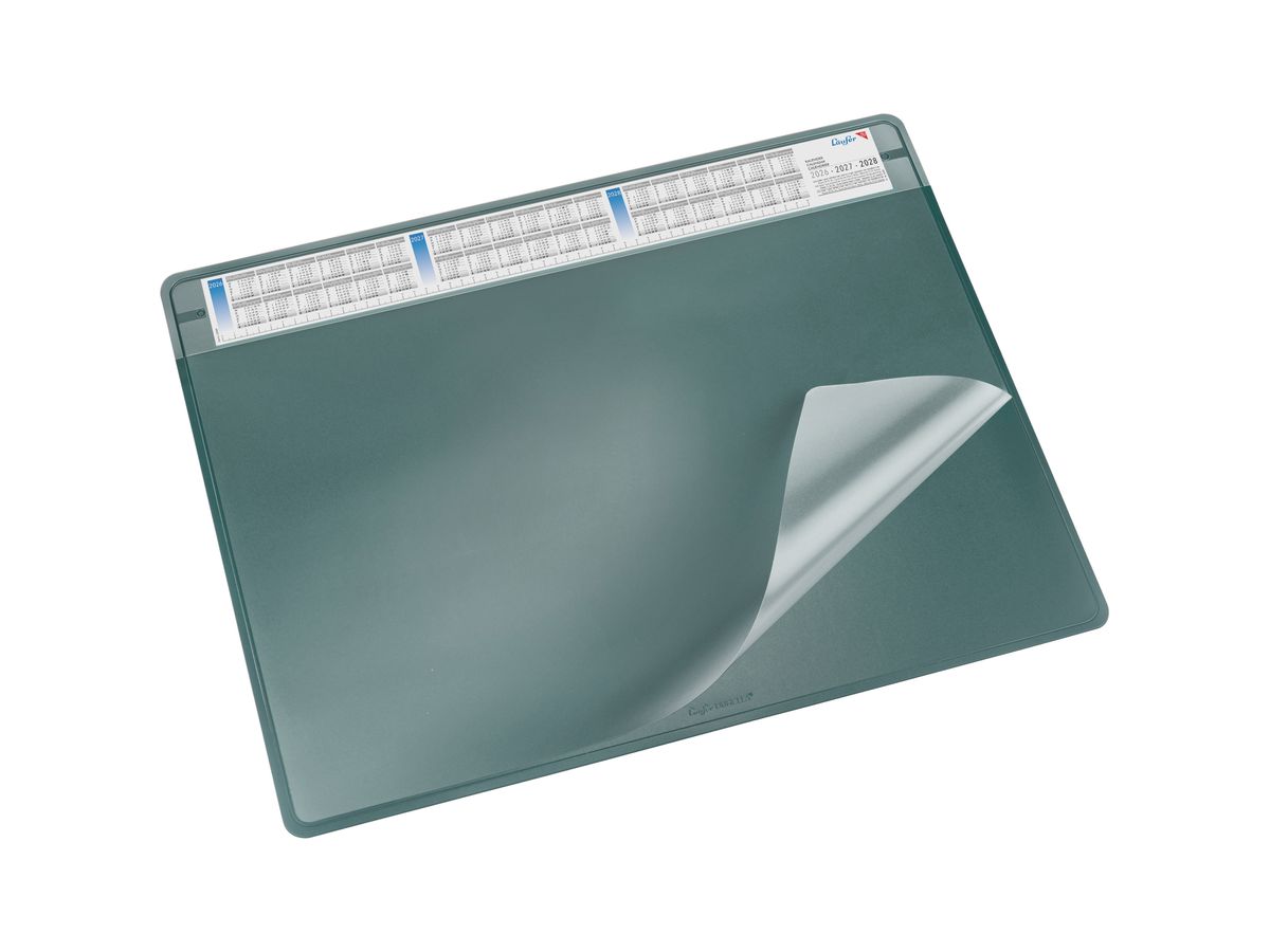 LÄUFER Schreibunterlage 65x50cm 47651 Durella SOFT grün (4006677476519)