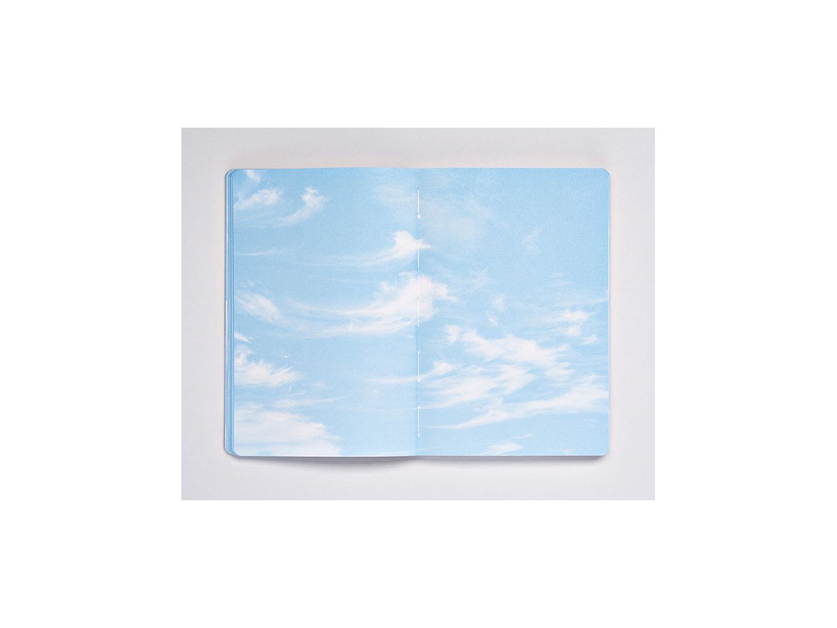 NUUNA Notizbuch Inspiration A5 53542 Cloud Blue,blanko,178 S. (4260358553542)