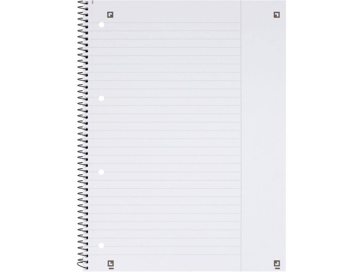 OXFORD Collegeblock A4+ 100050355 ligné, 90g 80 flls. (4006144946224)