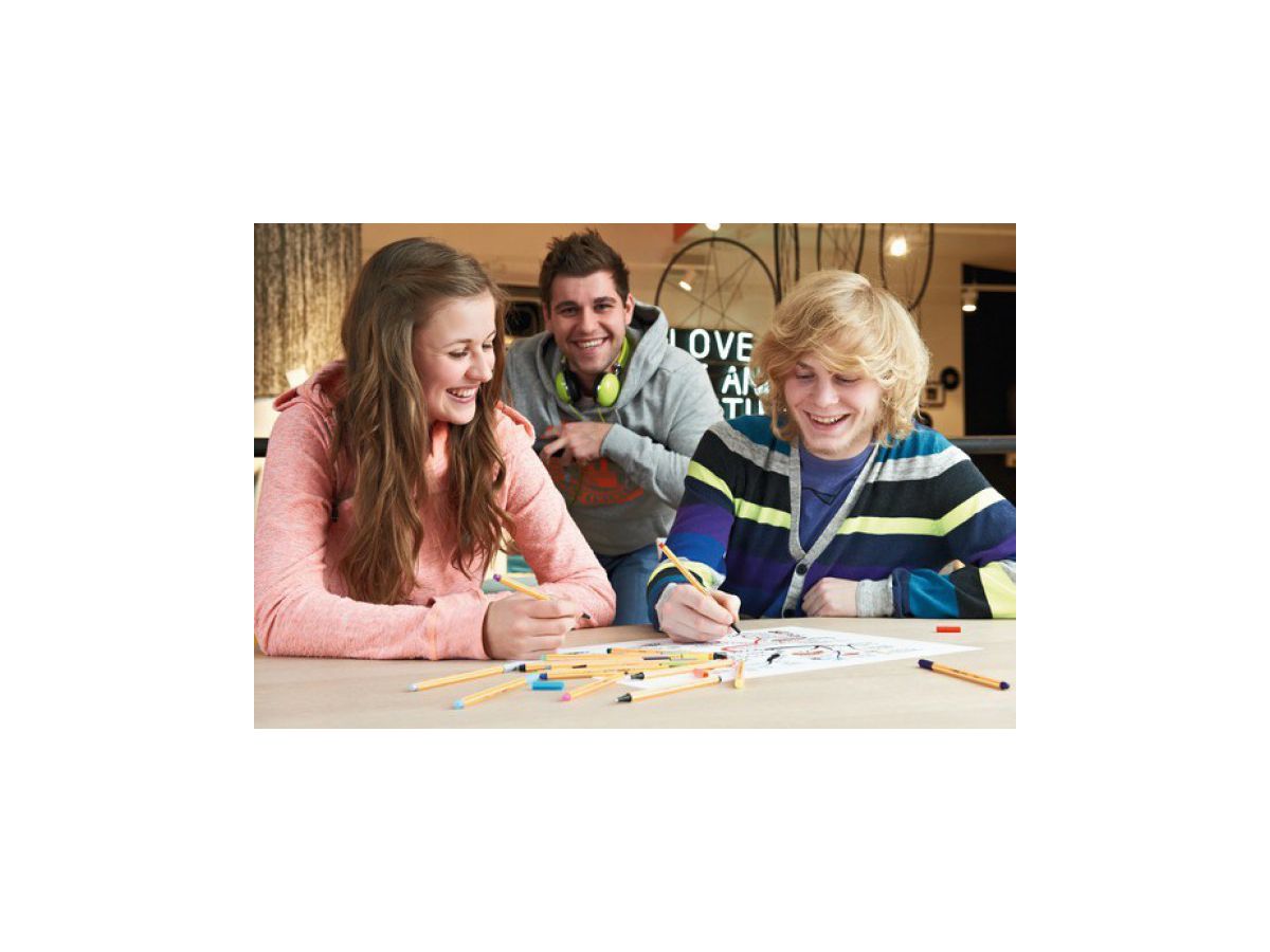 STABILO Fineliner Point 88 0.4mm 88/57 azzurro (4006381333931)