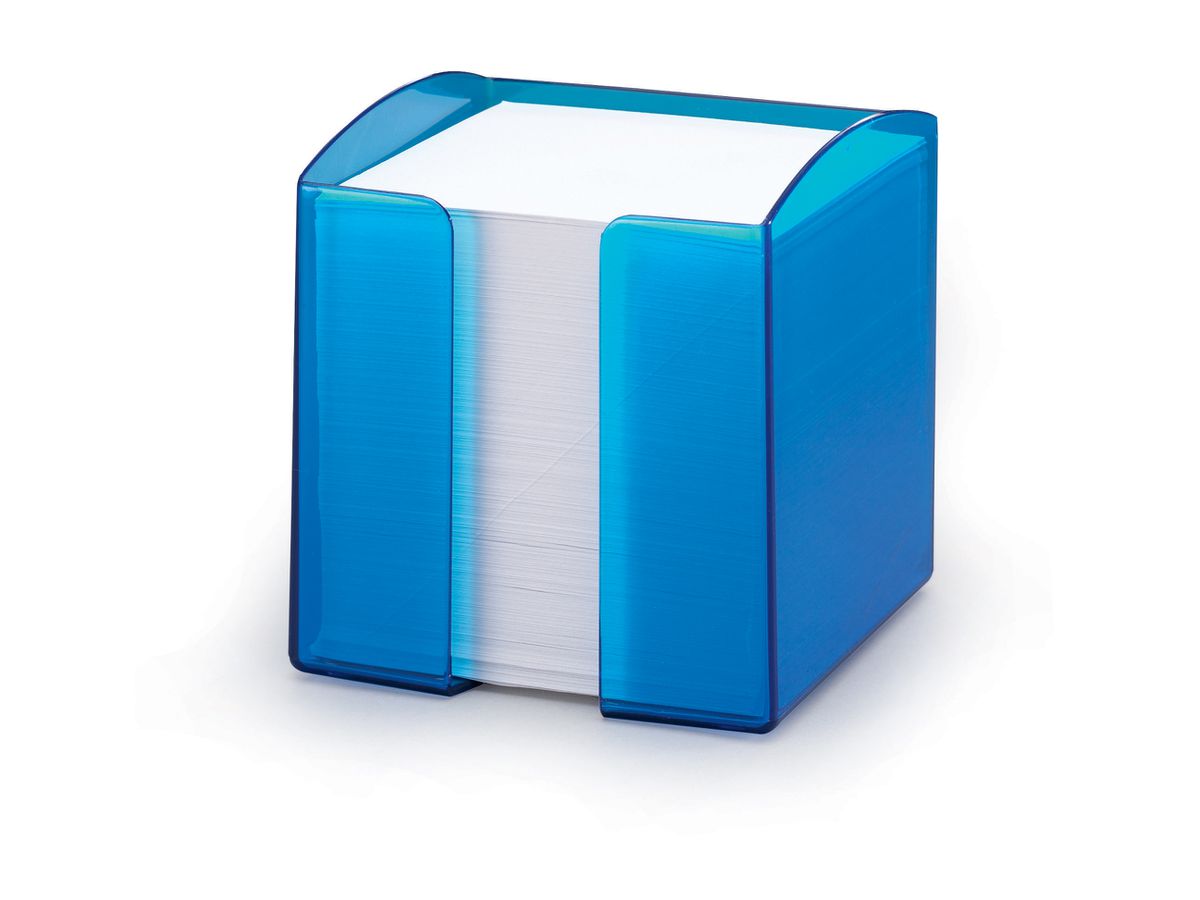 DURABLE Porte-bloc Trend 10x10cm 1701682540 bleu-transp. (7318081682545)