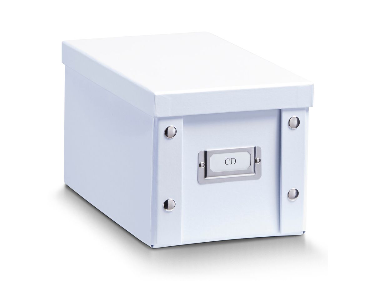 ZELLER CD-Box 6.9lt 17760 blanc 16.5x28x15cm (4003368177601)