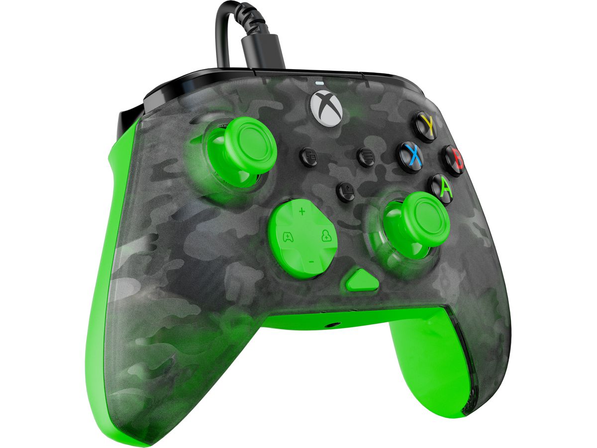 TURTLE BEACH Rematch Core Wired Ctrl. TBC-2001-55 XB, Ghost Camo Black,Green (0840454400045)