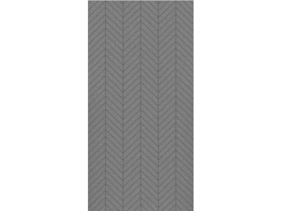 SUONO Panneaux muraux 240x120x1.2cm 3411.U12.3850 STRUCTURE, gris 2 pcs. (7640439765649)