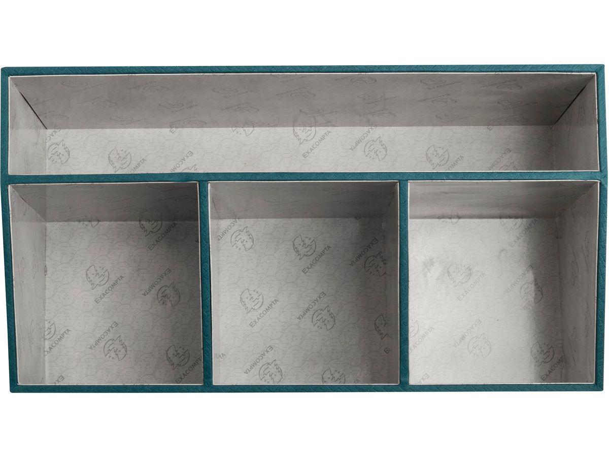 EXACOMPTA Organ. de bureau OfficeByMe 68603E 4 compartiments, bleu (3130630686033)