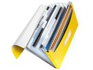LEITZ Projektmappe WOW A4 4589-00-16 gelb 5 Fächer (4002432121038)