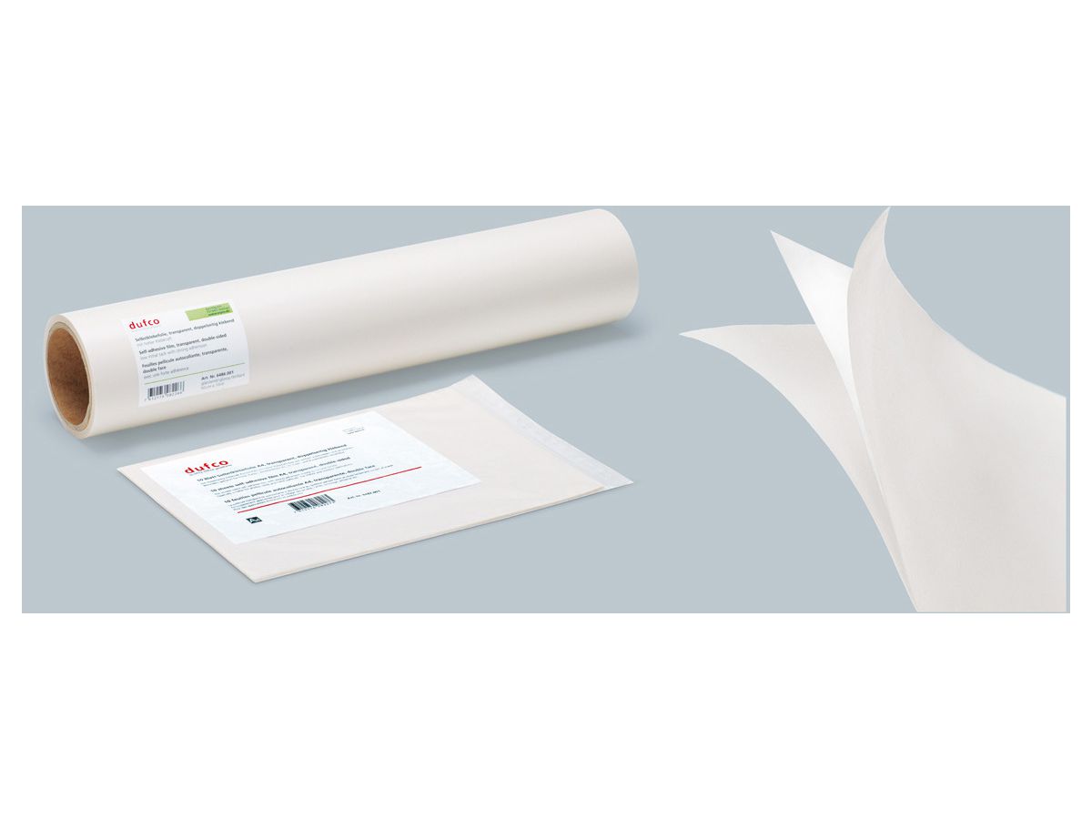 DUFCO Foglio adesivo 50x1000cm 6486.001 adesivo biadesivo (7612176082266)