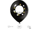 I AM CREATIVE Ballons DIY Inscription 27cm 1000-1069 noir 6 pièces (7611983246953)