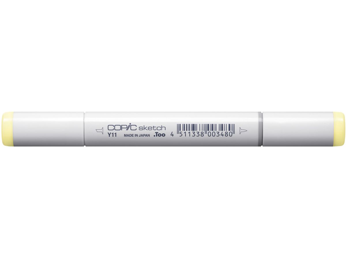 COPIC Marker Sketch 2107546 Y11 - Pale Yellow (4511338003480)