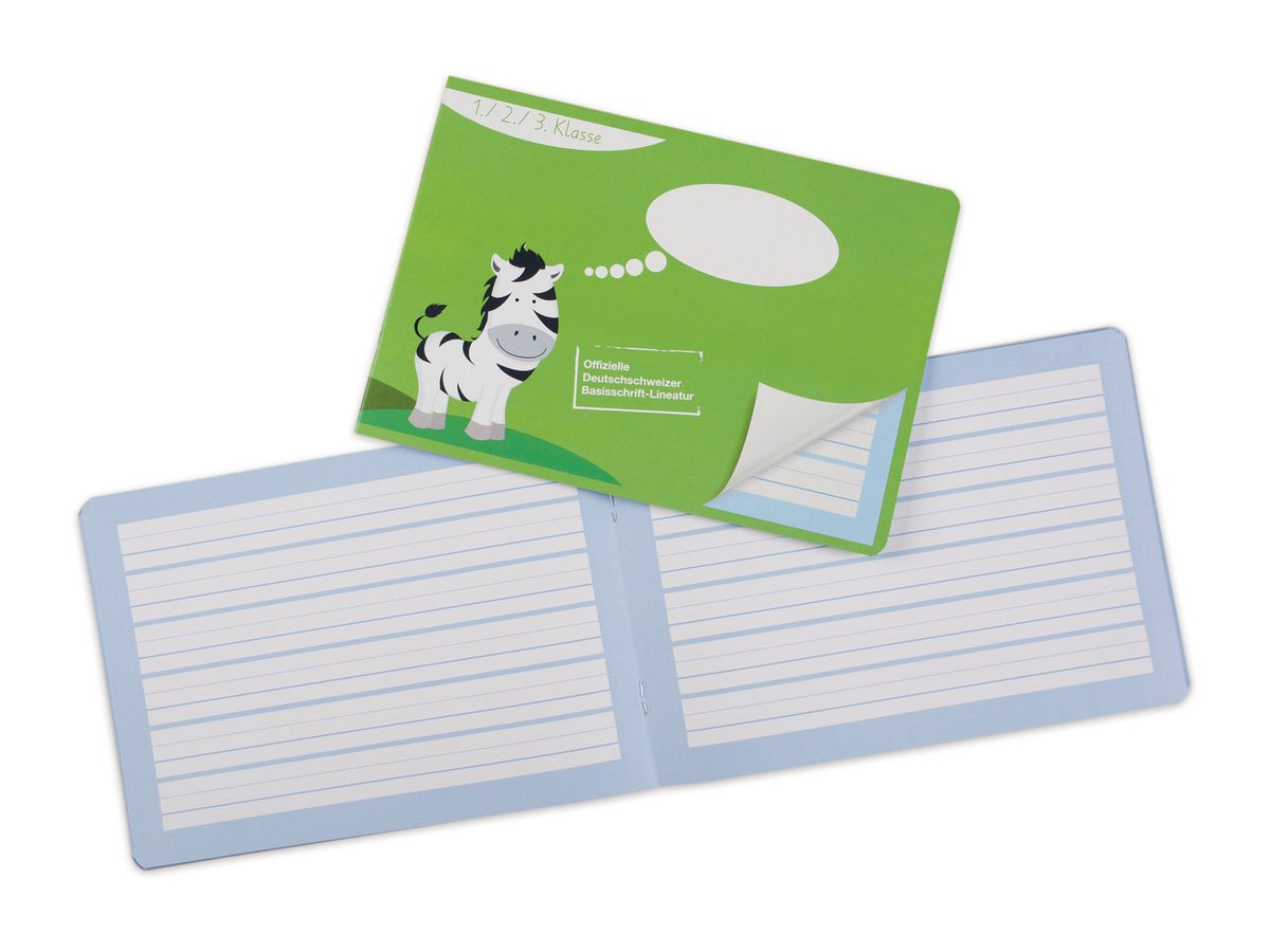 ELCO Schulheft Basisschrift A5 73082.35 6/6/6 FSC 90g quer (7611722020240)